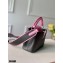 Louis Vuitton Capucines Mini Bag Python Handle N97962 Black/Pink