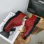 JW Anderson Stitch Detail Derby Shoes Red 2021