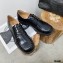 JW Anderson Stitch Detail Derby Shoes Black 2021