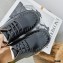 JW Anderson Stitch Detail Derby Shoes Black 2021