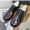 JW Anderson Stitch Detail Derby Shoes Black/Red 2021