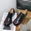 JW Anderson Stitch Detail Derby Shoes Black/Red 2021