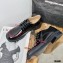 JW Anderson Stitch Detail Derby Shoes Black/Red 2021