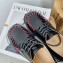 JW Anderson Stitch Detail Derby Shoes Black/Red 2021