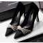 Chanel Heel 7.5cm Pearl Bow Grosgrain Pumps G36391 Suede Black 2021
