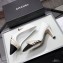 Chanel Heel 7.5cm Pearl Bow Grosgrain Pumps G36391 White 2021