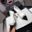 Chanel Heel 7.5cm Pearl Bow Grosgrain Pumps G36391 White 2021