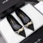 Chanel Heel 2cm Pearl Bow Grosgrain Ballerinas Suede Black 2021