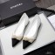 Chanel Heel 2cm Pearl Bow Grosgrain Ballerinas White 2021