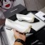 Chanel Heel 2cm Pearl Bow Grosgrain Ballerinas White 2021