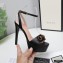 Gucci Heel 13cm Platform 4cm Sandals with Horsebit Black