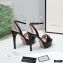 Gucci Heel 13cm Platform 4cm Sandals with Horsebit Black