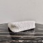 Prada Shearling Re-Edition 2000 Nylon Mini Hobo Bag 1NE515 White 2021