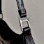 Prada Cleo Brushed Leather Shoulder Bag 1BC156 Black 2021