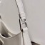 Prada Cleo Brushed Leather Shoulder Bag 1BC156 White 2021