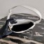 Prada Cleo Brushed Leather Shoulder Bag 1BC156 White 2021