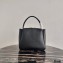 Prada Medium Leather HandBag 1BC142 Black 2021