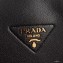 Prada Medium Leather HandBag 1BC142 Black 2021