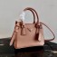 Prada Galleria Saffiano Leather Micro-bag 1BA906 Nude Pink 2021