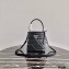 Prada Spectrum Leather Top Handle Bag 1BA319 Black 2021