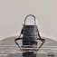 Prada Spectrum Leather Top Handle Bag 1BA319 Black 2021