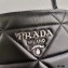 Prada Spectrum Leather Top Handle Bag 1BA319 Black 2021