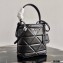 Prada Spectrum Leather Top Handle Bag 1BA319 Black 2021