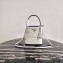 Prada Spectrum Leather Top Handle Bag 1BA319 White 2021
