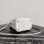Prada Spectrum Leather Top Handle Bag 1BA319 White 2021