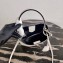 Prada Spectrum Leather Top Handle Bag 1BA319 White 2021