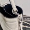 Prada Spectrum Leather Top Handle Bag 1BA319 White 2021