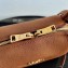Prada Small Leather HandBag 1BC145 Brown 2021