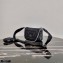 Prada Gaufré Embossed Leather Shoulder Bag 1BD289 Black 2021