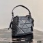 Prada Spectrum Small Leather Top Handle Bag 1BA311 Black 2021