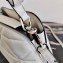 Prada Spectrum Small Leather Top Handle Bag 1BA311 White 2021