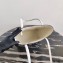 Prada Small Saffiano Leather Tote Bag 1BG342 White 2021