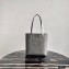 Prada Small Saffiano Leather Tote Bag 1BG342 Gray 2021