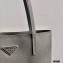 Prada Small Saffiano Leather Tote Bag 1BG342 Gray 2021
