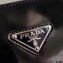 Prada Brushed Leather HandBag 1BA321 Black 2021