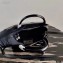 Prada Brushed Leather HandBag 1BA321 Black 2021