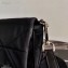Prada System Padded Nylon Patchwork Shoulder Bag 1BD292 Black 2021