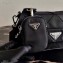 Prada System Padded Nylon Patchwork Shoulder Bag 1BD292 Black 2021