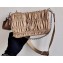 Prada Gaufré Embossed Leather Shoulder Bag 1BD289 Beige 2021