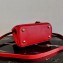 Prada Galleria Saffiano Leather Micro-bag 1BA906 Red 2021