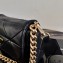 Prada System Nappa Leather Patchwork Shoulder Bag 1BD292 Black 2021