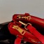 Prada Galleria Saffiano Leather Micro-bag 1BA906 Red 2021