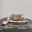 Prada Gaufré Embossed Leather Shoulder Bag 1BD289 Beige 2021
