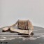 Prada Gaufré Embossed Leather Shoulder Bag 1BD289 Beige 2021