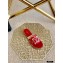 Louis Vuitton Monogram LV Square Espadrilles Slipper Sandals Red 2021