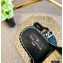 Louis Vuitton Monogram LV Dauphine Espadrilles Slippers Black 2021